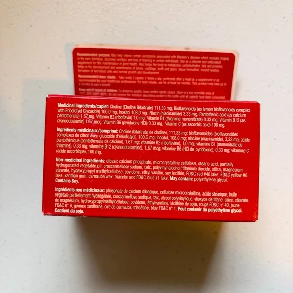 Lipo Flavonoid Tinnitus Relief For Ringing Ears Ear Health, 100 CT - Exp 8/2027 - Picture 2 of 3